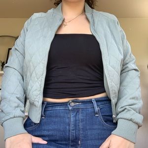 Cotton On Olive Green Bomber Jacket